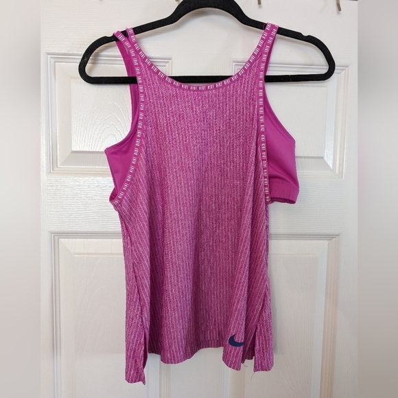NIKE Dri-Fit Tank with Built-in Bra - Picture 1 of 9